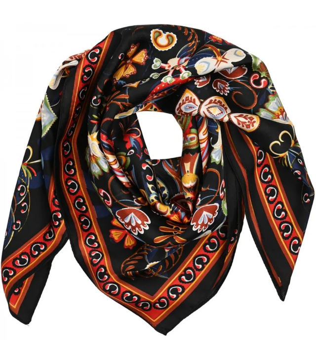 Stylish Elegant Scarf Mix of beautiful patterns 70x70 cm