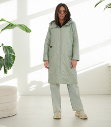Modny płaszcz damski oversize – dwustronny, na wiosnę i jesień ELIZA