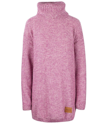 LONG SWEATER Turtleneck tunic