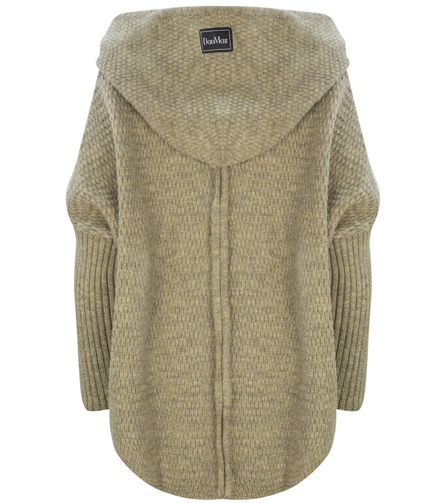 THICK cardigan cardigan bat WOOL