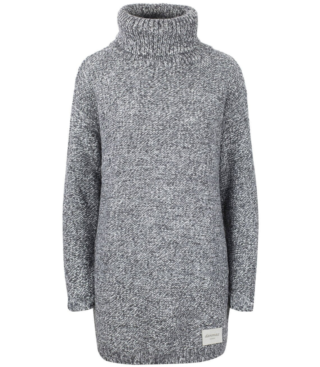 LONG SWEATER Turtleneck tunic