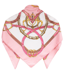 Sling delicate elegant scarf print