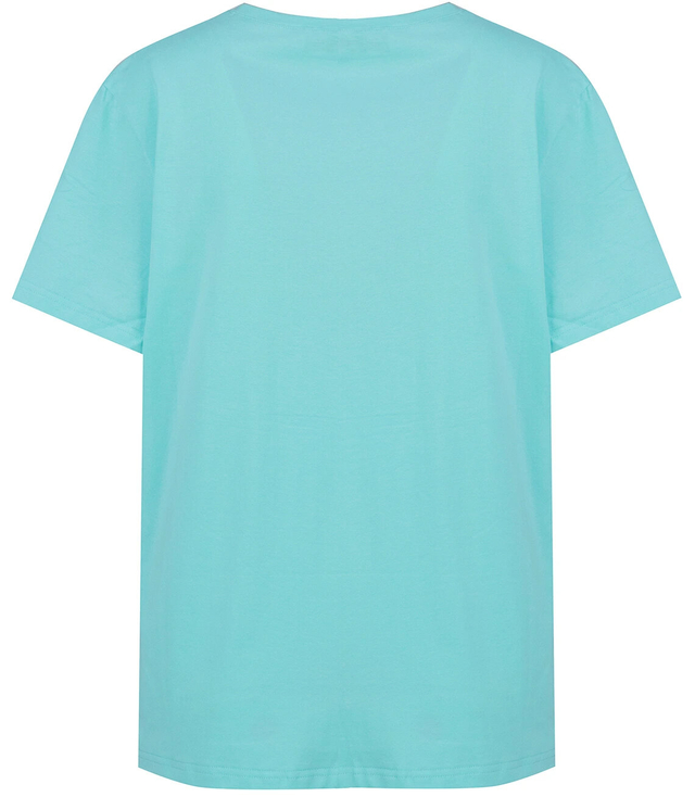 Basic V-neck T-shirt blouse ALDONA