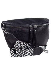 Modna duża NERKA biodrówka crossbody