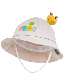 Children's hat cap with elastic frogs FROG