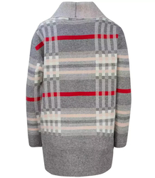 CIEPŁY Sweter Kardigan narzutka KRATA Elegancki