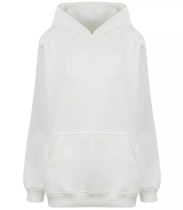 BASIC unisex cotton kangaroo sweatshirt