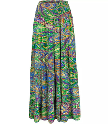 Long maxi skirt boho patterns ESMERALDA