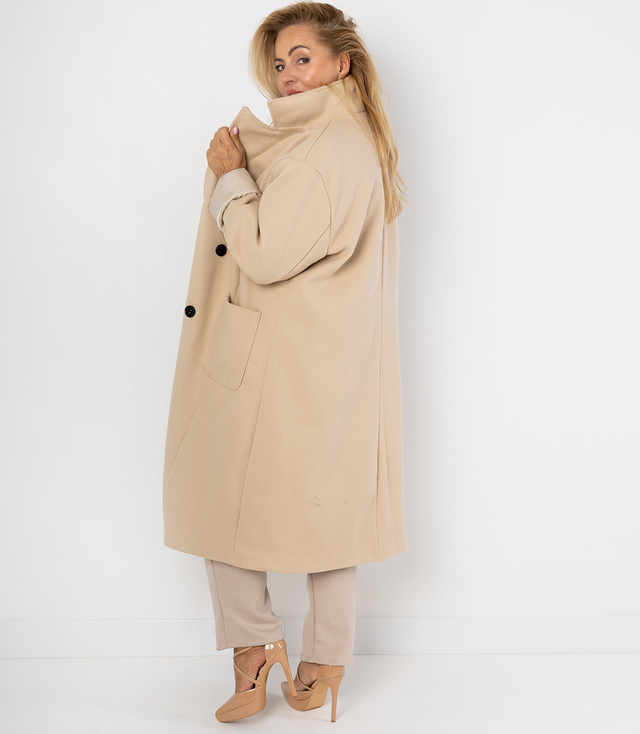 Women's long loose oversized coat CINDY