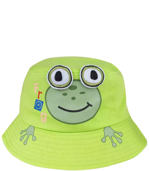 Children's hat BUCKET HAT frog