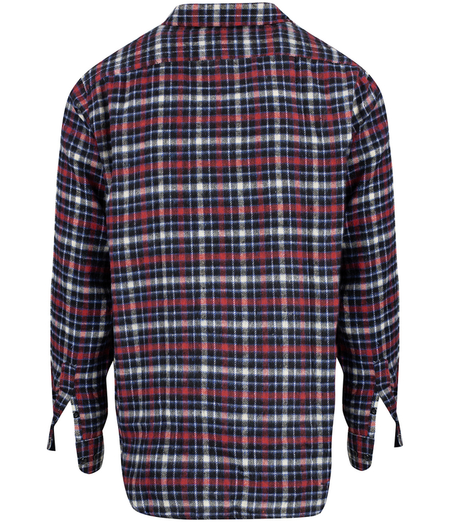 REGULAR FIT cotton check shirt for men