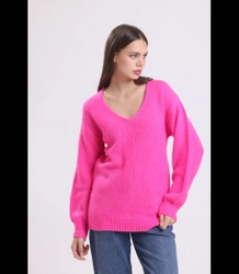 Warm, fashionable, loose women's sweater MATYLDA