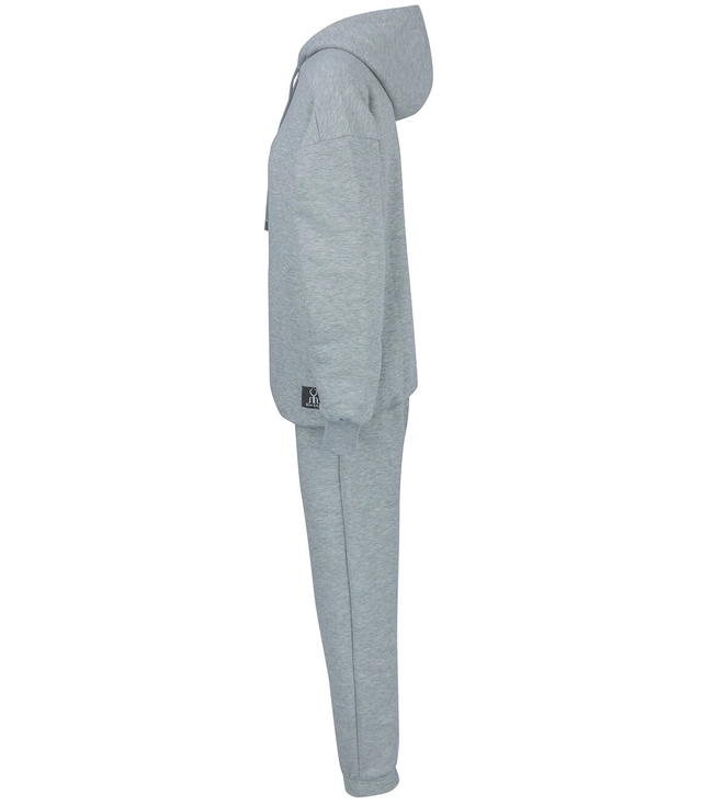 Oversize smooth cotton sports tracksuit MARGARET