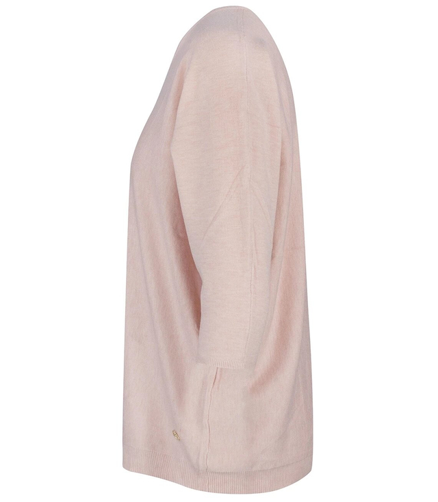 Classic warm women's heart sweater ROSALIA