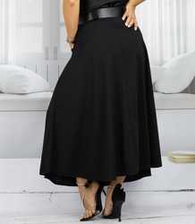 Stylish maxi skirt with sequins elegant