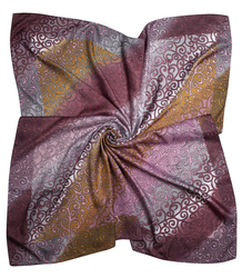 Kolorowa chusta apaszka piękna ombre wiosenna