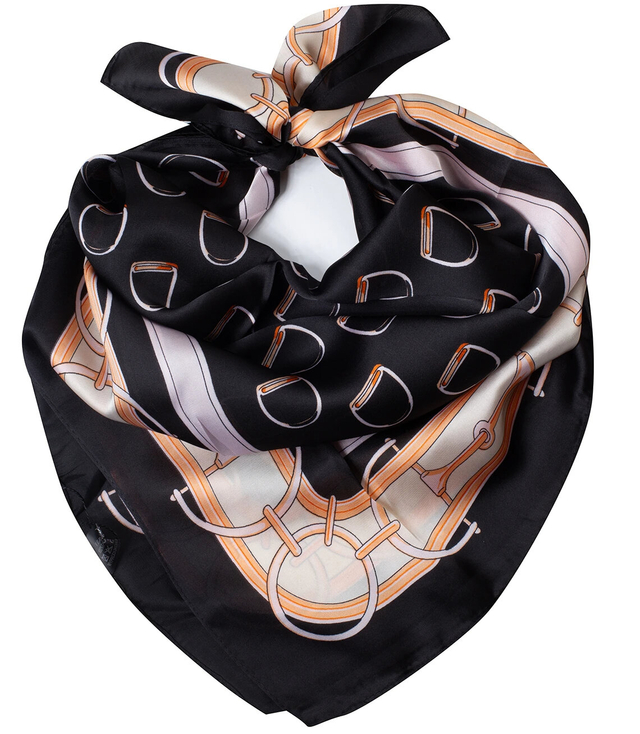 Veil delicate elegant scarf decorated with a beautiful pattern