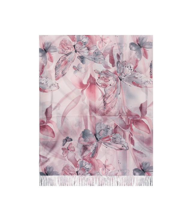 Women's butterfly print scarf stylish 180x70