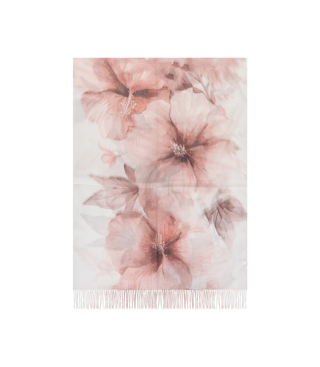 Women's floral pattern scarf 180x70