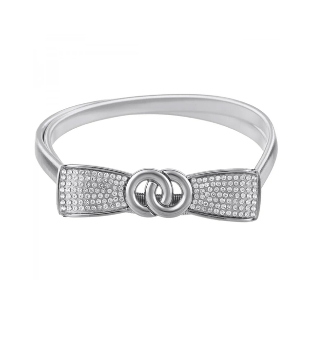 Women's belt with decorative buckle for dresses