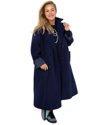 Women's long loose oversized coat CINDY