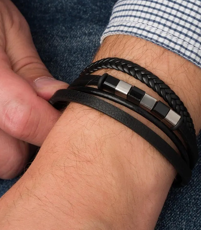 Men's bracelets perfect for a gift braided