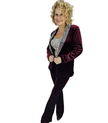 Elegant set of pants and suit jacket LIDIANA