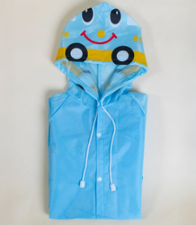 Children's raincoat with cute hood Waterproof