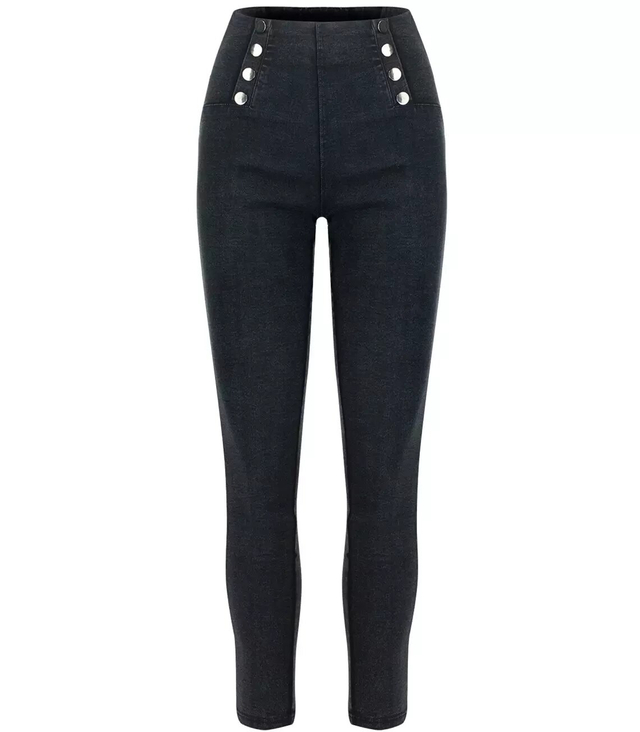 Damskie spodnie jegginsy tregginsy skinny Eleganckie
