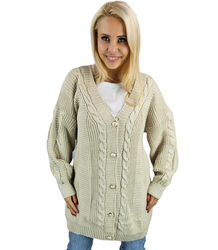 Warm, fashionable, loose women's sweater MATYLDA