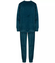 Tracksuit pants sweatshirt set velour MALWINA