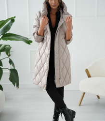 Warm women's winter coat Quilted Insulated MELANIA
