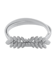 Women's decorative belt for dress leaves