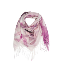 Women's floral pattern scarf 180x70