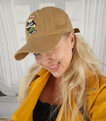TEDDY bear embroidered baseball cap 