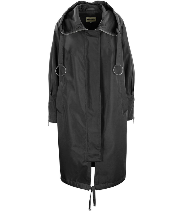 Women's transitional oversize hood coat