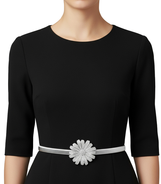 Women's decorative belt for flower dresses