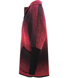 Ciepły płaszczyk kurtka OMBRE sweter