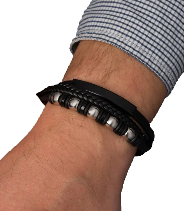 Men's bracelets perfect for a gift braided