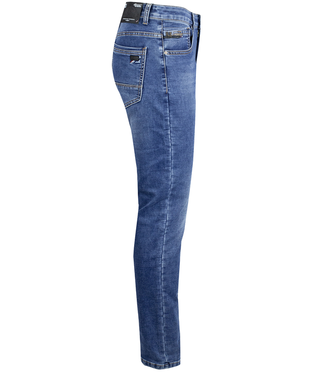 Classic men's straight leg jeans