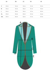 Warm quilted jacket with a drawstring hood and sleeves