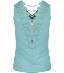 Blouse top undershirt lace back IZA