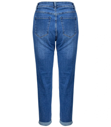 Spodnie jeansowe Jeansy mom fit blue ELIZA