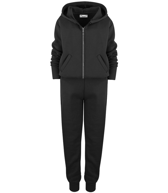 Sports tracksuit set fleecy cotton smooth oversize MIRABELL