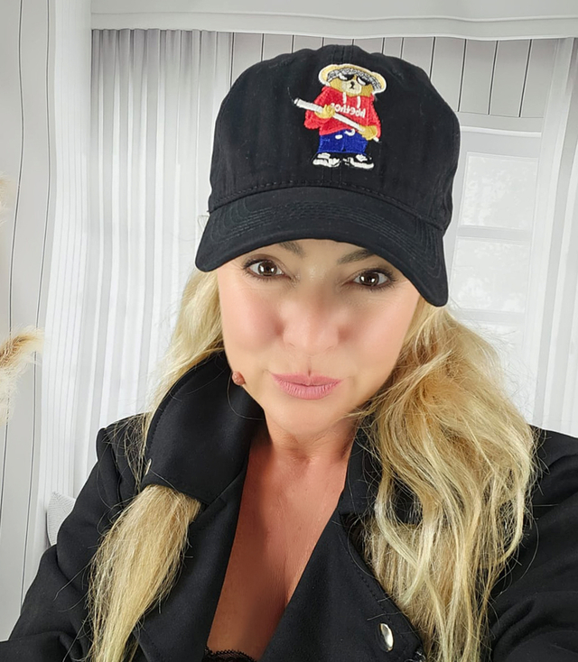 TEDDY bear embroidered baseball cap 