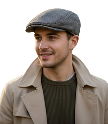 Stylish smooth men's helmet Universal color scheme