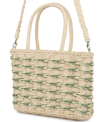 Large basket, summer bag, soft woven handbag