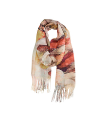 Women's floral pattern scarf 180x70