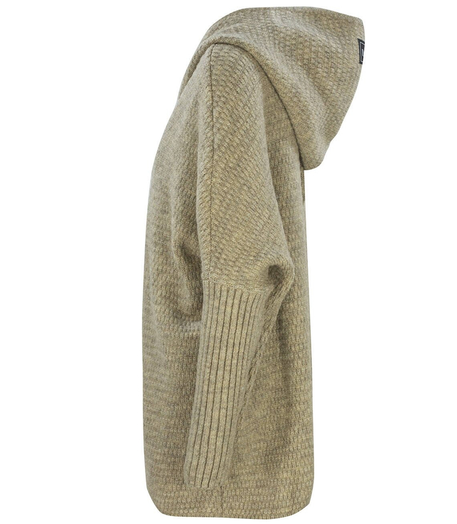 THICK cardigan cardigan bat WOOL