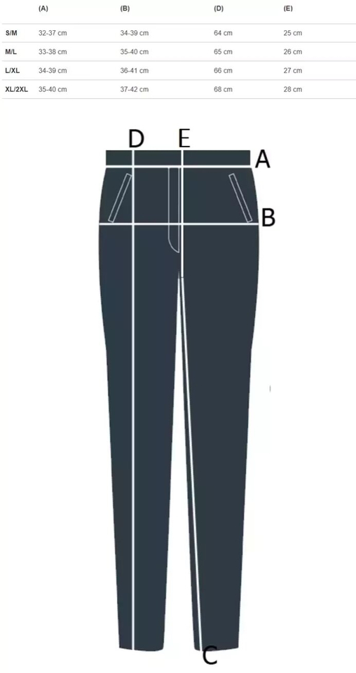 Klasyczne legginsy damskie bezszwowe 3/4